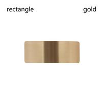 Accessories Geometric Square  Girls Hairgrips  Horsetail Clip Metal Hairgrips Geometry Hair Clip rectangle auksas