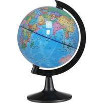 Small Decorative World Ornament Desk Decor for Home Bookshelf Tabletop One Size mėlyna