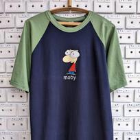 Vintage 1999 Moby T-Shirt Play Album Promo Electronic Downtempo Ambient Music Merch Tee Size Tight Long L 130 black