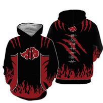 Naruto Akatsuki Cosplay Hoodie 3D Print Casual Sweatshirt Teen Boys XL brown