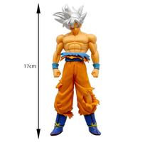 Anime Dragon Ball 17Cm Figure Toy Son Goku Super Saiyan Action Figure Children'S Collection Gift Pvc Model Toy Desktop Ornament