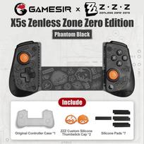 GameSir X5s Mobile Gamepad Zenless Zone Zero Edition Android iOS iPAD Mini Phone Controller for Switch 2/1 Hall Effect Sticks 1 ZZZ Phantom Black gray