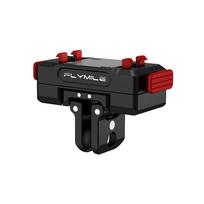 Flymile Magnetic Quick Release Mount for Insta360 X6 X5 Ace Pro 2 Rotate Extension Bracket With 1/4″ Screw/2 Claws Adapter Base