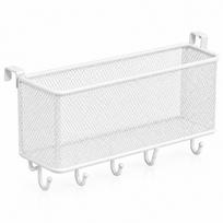 Hanging Bedside Hanging Basket Iron Bedside Shelf New Bed Storage Rack  For Dormitory Home