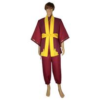 Prince Zuko Cosplay Costume, Avatar The Last Airbender Fire Nation Character Outfit XL yellow