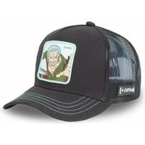 One Piece Goofy Zoro Cartoon Mesh Hat Men and Women Fashionable Hip Hop 04 black