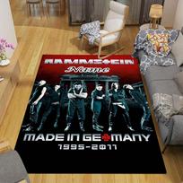 Custom 1Pc Rammstein Metal Music Band Rug Office Carpet Indoor Outdoor Entrance Doormat Nonslip Soft And Comfortable Living Room D2915231 70cmx100cm