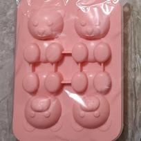 Silicone Bear Ice Cube Mold for Coffee, Milk Tea & Frozen Drinks