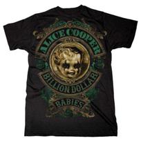Alice Cooper Billion Dollar Babies Rock Official Tee T-Shirt Mens Unisex Unisex T-Shirt XXL black
