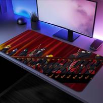 Anime NARUTO Akatsuki Mousepad Large Desk Mat Keyboard Ergonomic Office Rubber PC Nonslip Antifray Home Custom Game 40x80x0.2cm