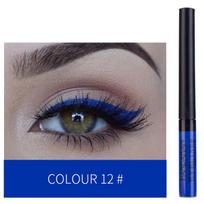 UV Light Neon Eyeliner Pen Eyes Makeup Red Waterproof Liquid Color Eye Liner Pencil Make Up Cosmetics Yellow Matte Purple Pen No box gray