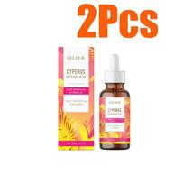 Cyperus Rotundus Oil Body Post Hair Removal Soothing Oil Hair Growth Inhibitor Depilatory After Epilation Care for Smooth Skin 2PCS