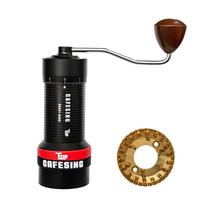 CafeSing ORCA go Ghost Burr Hand Coffee Grinder. black