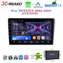 REAKOSOUND 2Din automobilio radijo daugialypės terpės grotuvas, skirtas Toyota Avensis T250 2 II 2003–2009 m. Android navigacijos stereofoniniam galvutiniam blokui Carplay 2+32