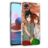 Telefono dėklas Xiaomi Redmi Note 9S 9 8 10 Pro 7 8T 9C 9A 8A K40 minkštas silikoninis krištolinis skaidrus viršelis Horimiya Miyamura Izumi Anime Redmi Note 10