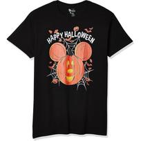 Disney Mens Mickey Mouse Jack O LanternT-Shirt XXXXXL įvairiaspalvis