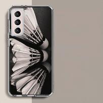 Badminton Sport Phone Case For Samsung A16 A26 A36 A56 A17 A15 A25 A35 A55 A14 A24 A34 A54 A04S A05S Galaxy Note 20 10 9 8 A9 A8 Samsung A16 5G white