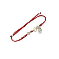 999 Sterling Silver Lotus Bracelet - Artisan Crafted, Retro Chinese Style Foot Jewelry juoda