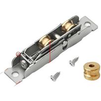 Replacement Sliding Door Wheel Constructed Of Stainless Steel With Copper Bearing For Reduced Friction Movement