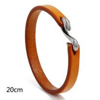 Madinga Unisex Karšto Pardavimo Vakarėlio Graži Kabliuko Oda Vestuvių Vyriški Dovanos Apyrankė Apyrankė Bangle Pankroko 2 Dydžiai