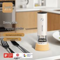 Circle Joy Mini Rechargeable Electric Spice Grinder beige