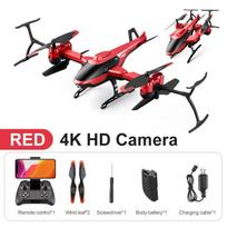 Naujas JJRC V10 RC Mini Dronas 4k profesionali HD Kamera WIFI Fpv Dronai Su Kamera HD RC Sraigtasparniai Kvadkopteris Dronas Žaislai Vaikams Dovana 4K Camera 2 Battery