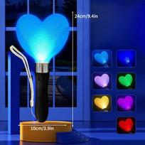 Lightstick Glow Stick Idol Light Rod Concert Carnival Lightsticks Glow in The Dark Party Atmosphere Props Photo Props AS SHOW blue