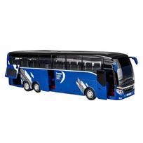 1:32 Mastelio Metalo Lydinio SETRA Prabangaus Autobuso Modelis Vaikų Žaislinis Automobilis Verslo Kelionių Autobusas Atgal Traukiamas Garsas ir Šviesa Miniatiūra mėlyna