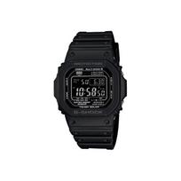 Casio G-Shock Classic Square Solar Quartz Watch Men watches Black GW-M5610-1B Black Strap black