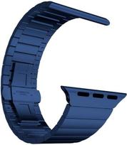Metalinė apyrankė Apple Watch Ultra 3 2 49mm Apyrankė Series 10 11 46/42mm 9 8 7 45/41mm Laikrodžio juosta iWatch 6 5 SE3 44mm 40mm Apyrankė For 38mm 40mm 41mm mėlyna