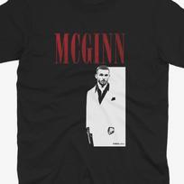 John McGinn Scarface Style T Shirt | Aston Villa T Shirt | AVFC | Aston Villa Shirt | Villa Park | Aston Villa Fan | Aston Villa Gift M brown