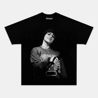 2026 SpringSummer Fashion Merchandise of Singer BILLIE EILISH - Men's and Women's American High Street Hip-Hop T-Shirts M gray
