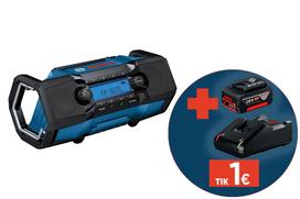 Akumuliatorinis radijas BOSCH Professional Professional GPB18V-3C SOLO, 18 V, be akumuliatoriaus ir