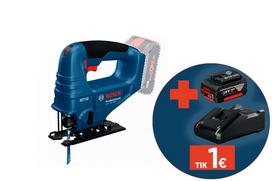Akumuliatorinis siaurapjūklis BOSCH Professional GST 18V-95 B SOLO, 95 mm, 18 V, be akumuliatoriaus