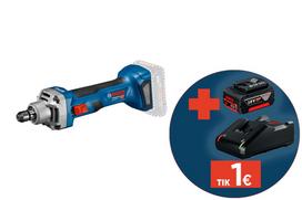 Akumuliatorinis tiesinis šlifuoklis BOSCH Professional GGS 18V-20 SOLO, 18 V, be akumuliatoriaus ir