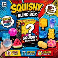 Needoh Surprise Box Squishy Toys Soft Squeeze Fidget Stress Relief Sensory Toys Anti Anxiety Kids Party Gift Sporty Adhd Toys blue