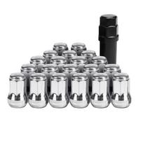 20pcs Car Wheel Lug Nuts Screw M12x1.5/1.25 Lug Nut 32mm Universal Steel Racing Wheel Lug Nuts For Nissan Infiniti Subaru Suzuki M12x1.5 sidabras