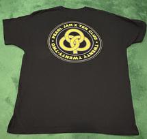 Original 2022 Pearl Jam Ten Fan Club T Shirt Size Mens XL Black Band Unisex T-Shirt L beige