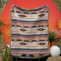 Boho gėlių paplūdimio piknikas lauko kempingo antklodė Šiaurės šalių pledas antklodės lovoms sofos kilimėliai Kelioninis kilimėlis vasaros gobelenams kutams gray