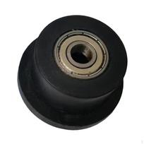 Sėdynės slydimo ratukas, atsarginis priedas, volelis su vienu 608 guoliu irklavimo treniruokliams 46x25mm gray
