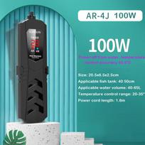 1000w Akvariumo Žuvų Bakelio Šildymo Strypas Akvariumo Žuvų Bakelio LED Skaitmeninis Reguliuojamas Šildymo Strypas Pastovios Temperatūros Valdymas Temp EU Adapter Plug black