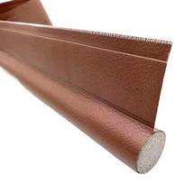 New Leather Door Seal Strip Windproof Foam Sound Insulation Sealing Strip Warm Multifunctional Door Joint Sealing Strip Door brown