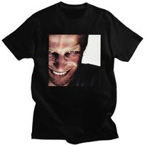Aphex Twin Marškinėliai Vyrams 100% Medvilnė T-shirt Marškinėliai Trumpomis Rankovėmis Laisvo Kirpimo S brown