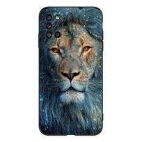 Samsung Galaxy A31 Case Telefono dangtelis, skirtas Samsung A31 A 31 SM-A315F GalaxyA31 Capa 6.4 ; juodas tpu dėklas liūtas vilkas tigras drakonas Samsung A31 gray