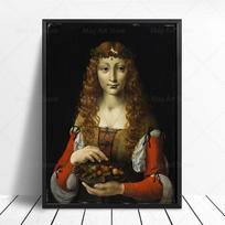 Da Vinci reprodukcijos Įžymūs drobės paveikslai Moterys Plakatai Spaudiniai Sienų piešiniai Svetainės namų sienų dekoras Cuadros 70x120 No Frame