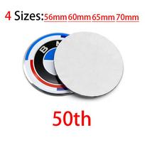 4 vnt. 56/60/65/70 MM Automobilio ratlankio dangtelio centrinis lipdukas Ženklelis BMW G30 E60 F30 E90 G20 E46 F02 G28 Automobilio ženkliukas Lipdukas eer6 Aksesuarai 60mm