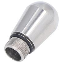 Coffee Machine Steam Nozzle Milk Frother Washable Detachable Stainless Steel Replacement for Bofu4 Holes