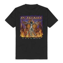 In Flames Clayman Cover T-Shirt S-XXL Official Melodic Death Metal Band Shirt XL brown