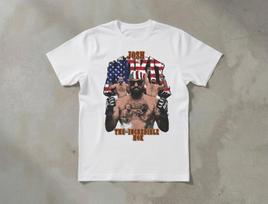 Josh Hokit Graphic T Shirt Vintage Retro MMA Streetwear Unisex Tee Sports Fan 150 gray