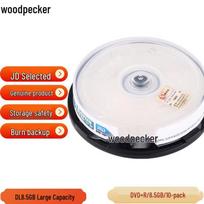 Woodpecker DVD+R DL 8.5GB 8x Blank Discs white